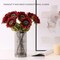 7pcs Artificial Sunflowers Silk Flowers Vintage Burgundy Sunflower Bouquet Fake Floral Stems Fall Wedding Party Home Centerpiece Decoration 17.8 Inch Bulk